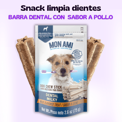 Dental Clean Mon Ami™️ 75gr | Rutina de Cuidado Dental con Sabor a Pollo Fresco